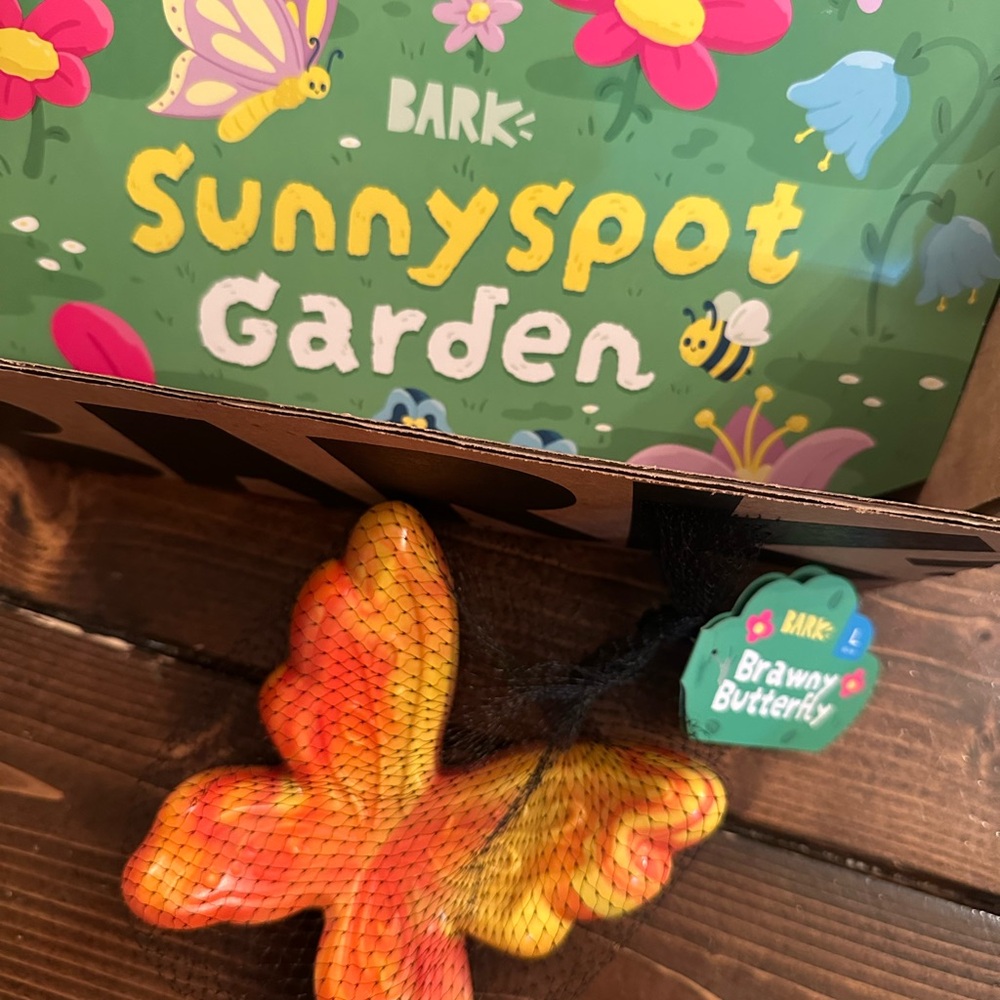 BARK Brawny Butterfly Kids Toy - Orange